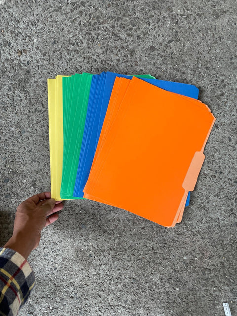 Colorful File Folders
