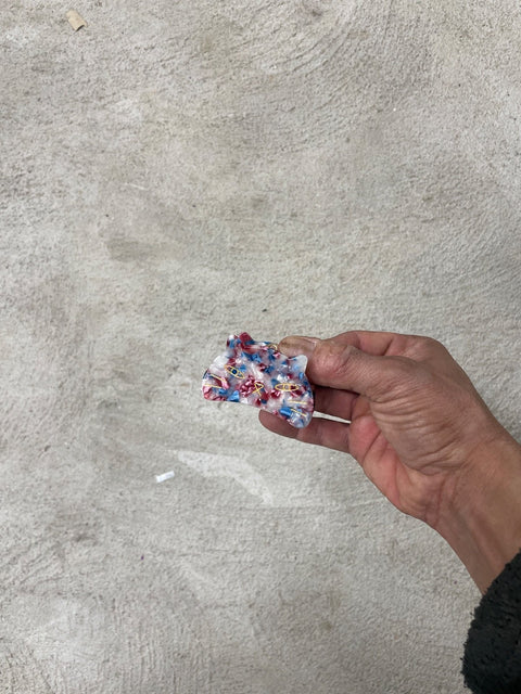 Colorful Hair Claw Clip