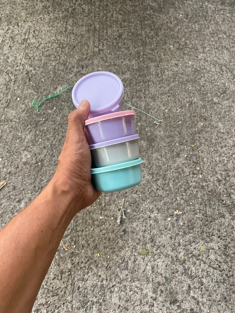 Colorful Nesting Food Containers