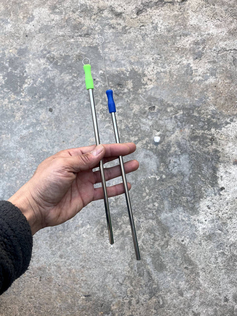 Colorful Reusable Straw Set