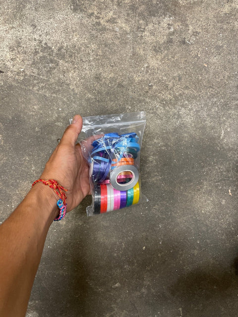 Colorful Ribbon Rolls In Bag