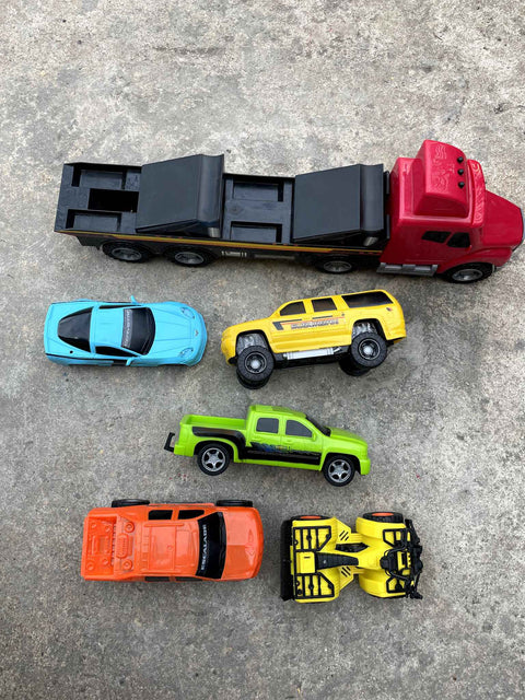 Colorful Toy Cars Set