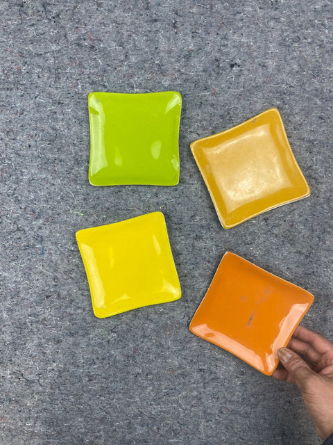 Colorful Trinket Dish Set