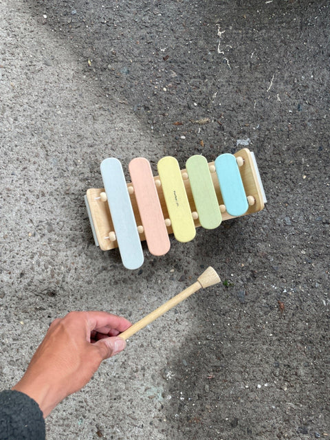 Colorful Wooden Xylophone Toy