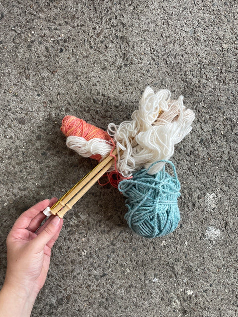 Colorful Yarn & Needles
