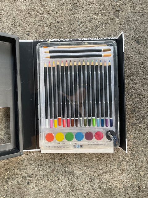Coloring Pencil And Paint Set