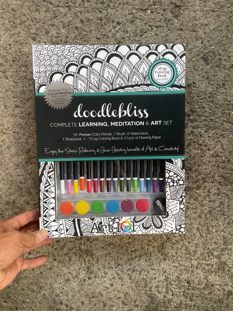Coloring Pencil And Paint Set