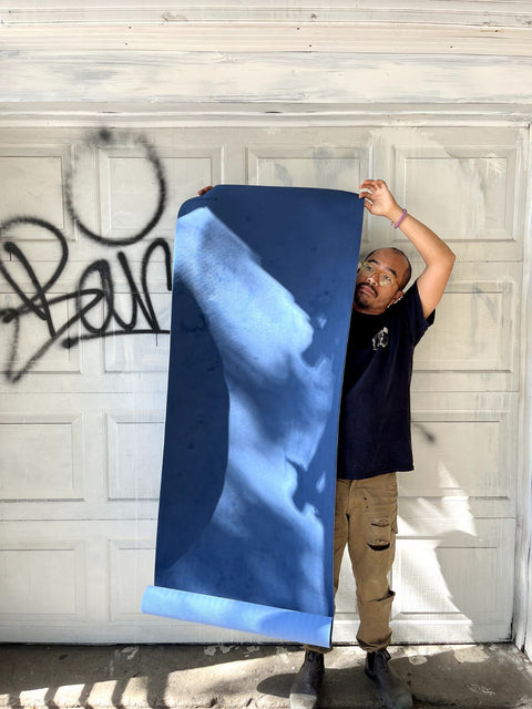 Comfy Blue Yoga/Gym Mat