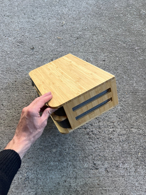 Cool 3 Drawers Bamboo Organizer, 14x9"