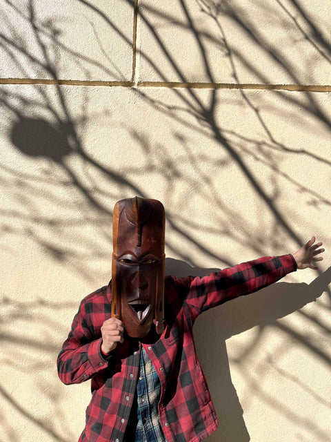 Cool African Wooden Mask
