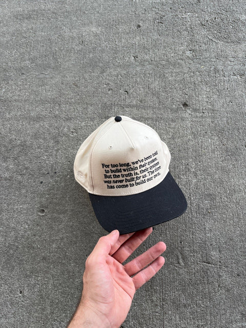Cool Otto Cap With Bold Statement