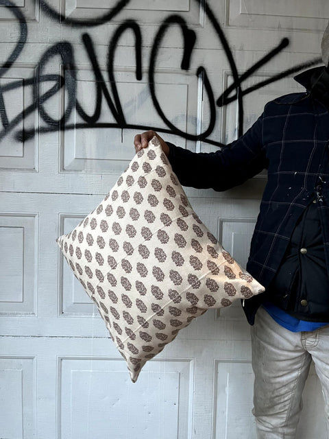 Cool Patterned Throw Pillow, 22x22"