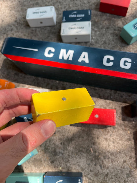 Cool Wooden Cargo Ship Toy