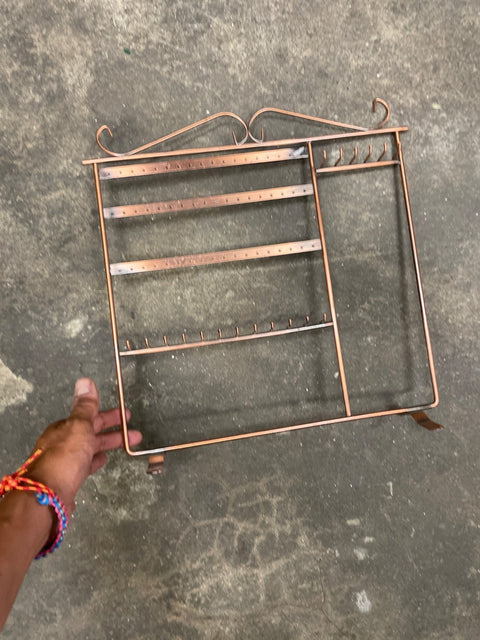 Copper Jewelry Display