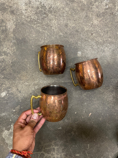Copper Mule Mug Set