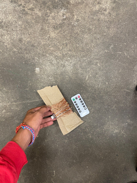 Copper Wire Lights With Remote