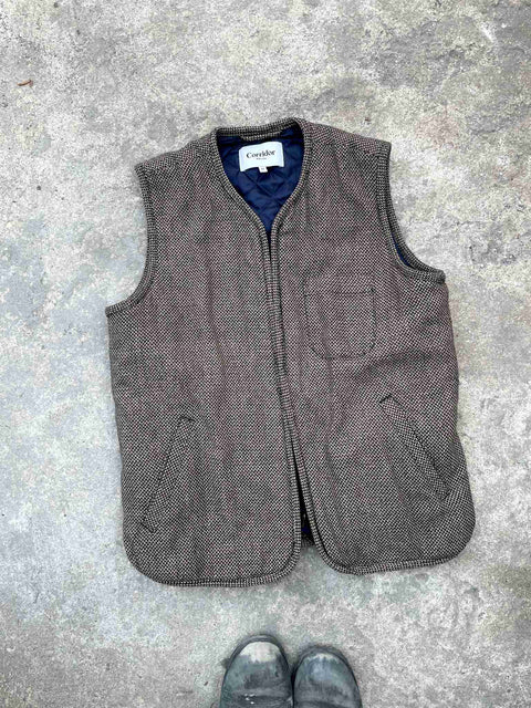 Corridor Tweed Vest, Size M