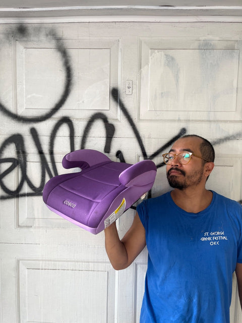 Cosco Purple Booster Seat