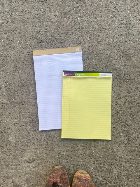 Coupla Legal Pads
