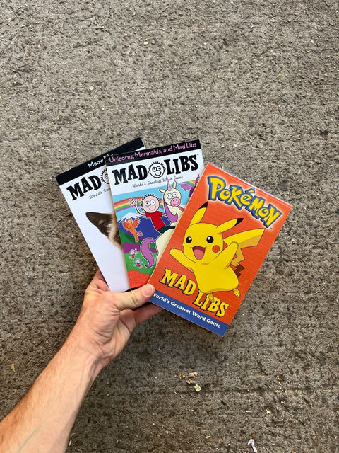Coupla Mad Libs Books