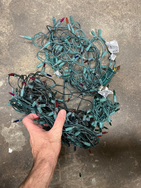 Coupla Tangled Christmas Lights