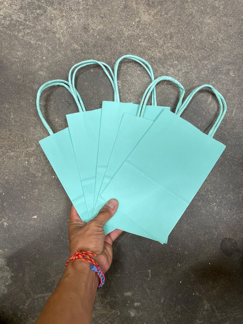 Coupla Turquoise Party Favor Bags