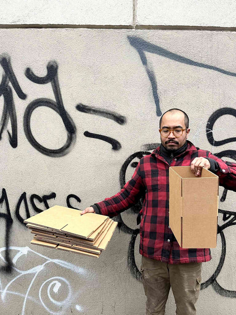 Couple Smaller Cardboard Shipping Boxes