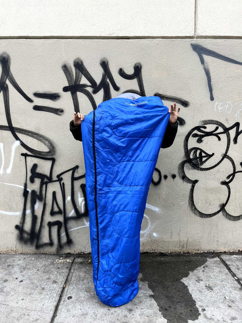 Cozy Blue The Body Source Sleeping Bag