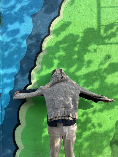 Cozy J. Crew Wool Sweater Spun In Ireland, Size M