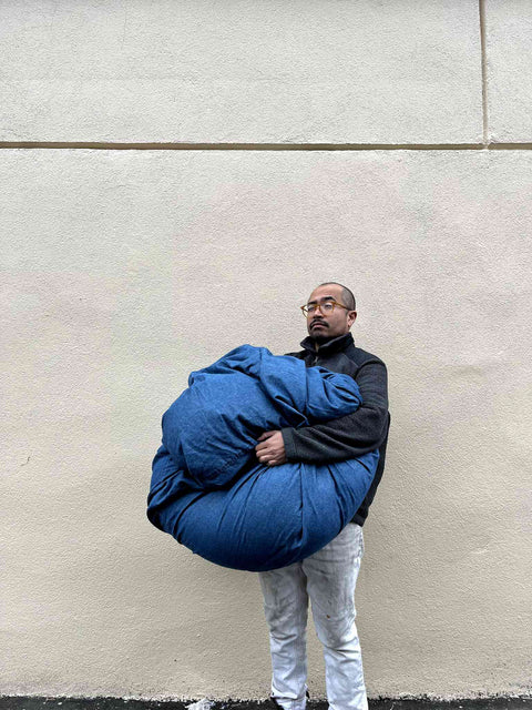 Cozy Jean Bean Bag
