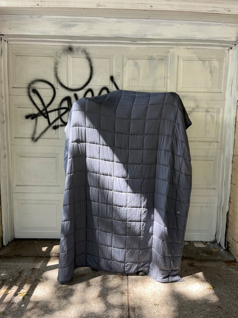 Cozy Quilted Weighted Blanket, 60x80"