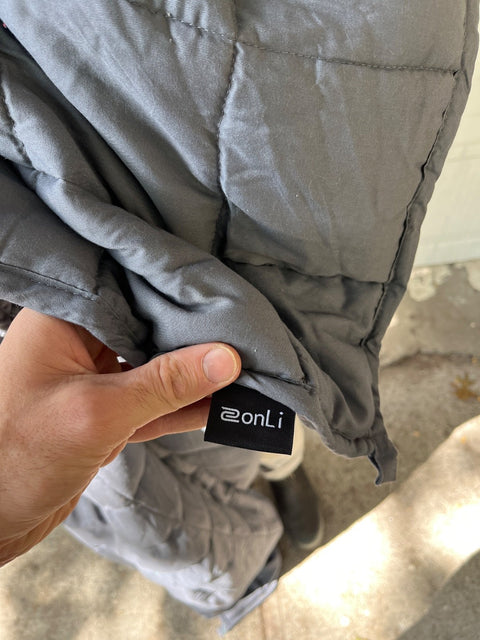 Cozy Quilted Weighted Blanket, 60x80"