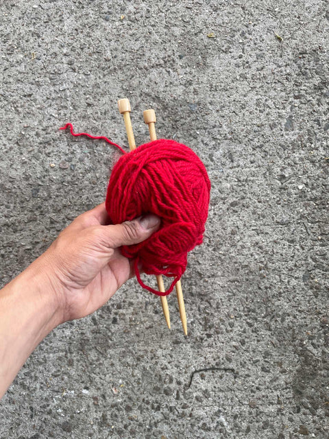 Cozy Red Yarn Bundle