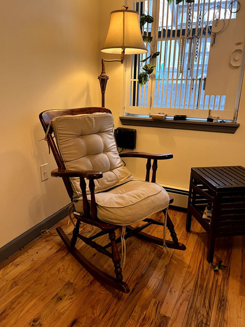 Cozy Rocking Chair With Cushions