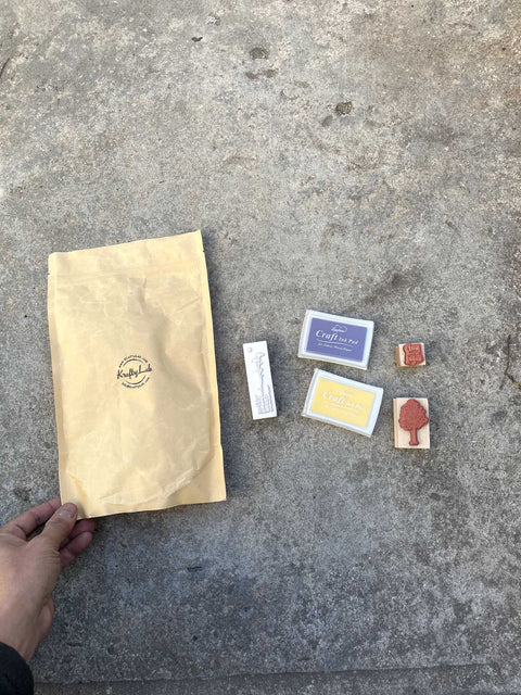 Craft Stamps and Ink Set