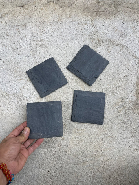 Crate & Barrel Slate Coasters