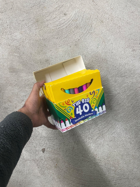 Crayola Big 40 Washable Markers