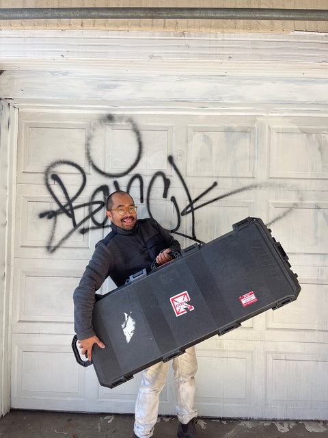Crazy Vault Protective Equipment Case, 45x18.5"