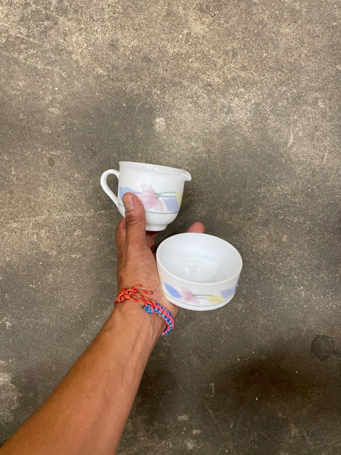 Creamer And Sugar Bowl Set