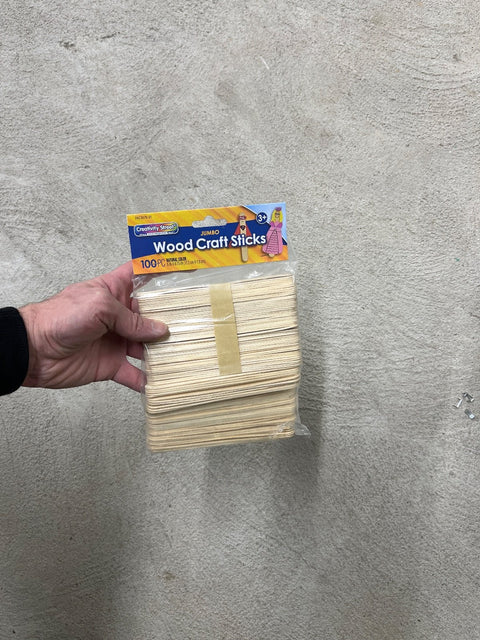 Creativity Street Wood Craft Sticks