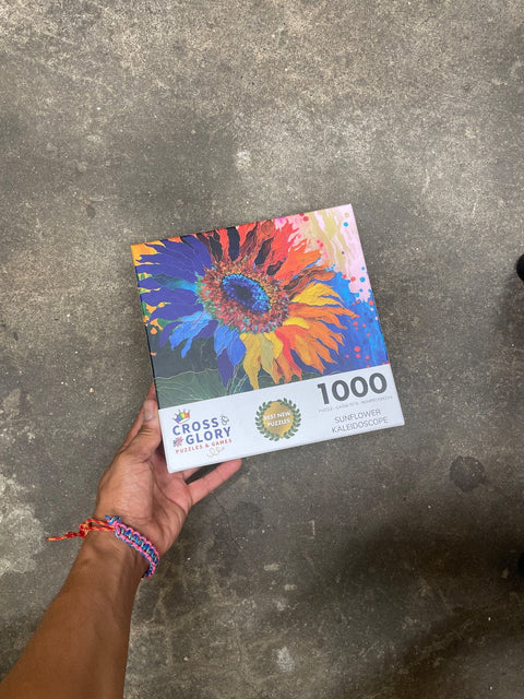 Cross & Glory Sunflower 1000 Piece Puzzle
