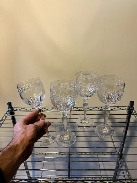 Waterford Crystal Wine Glasses Set
