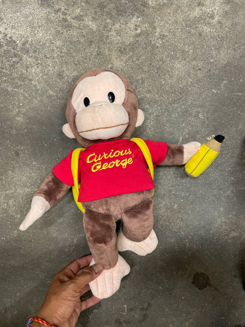 Curious George With Banana Plush