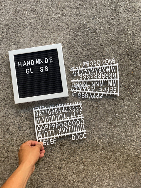 Custom Felt Letter Board