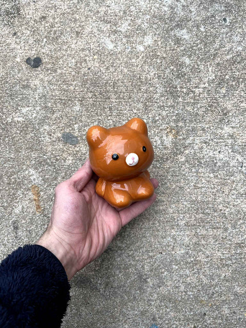 Cute Brown Bear Piggy Bank