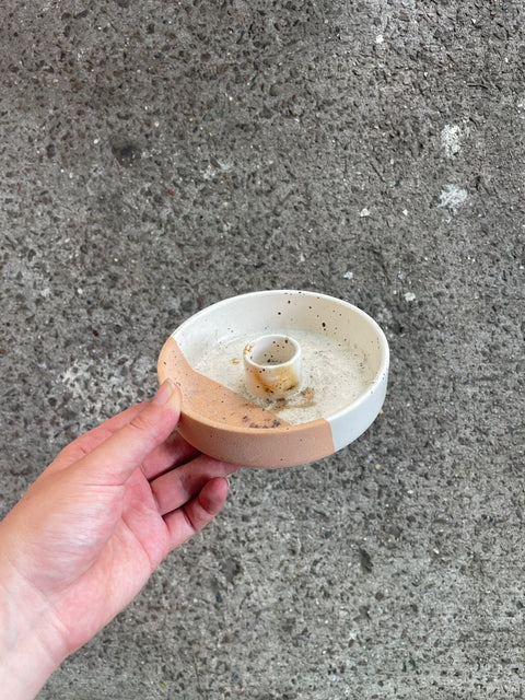 Cute Ceramic Candle Holder