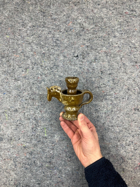 Cute Ceramic Horse Candle Holder