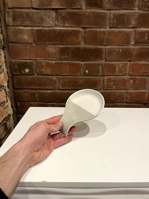 Cute Ceramic Two Tone Spoon Rest