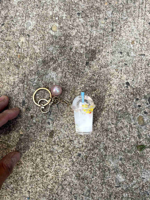 Cute Drink Keychain
