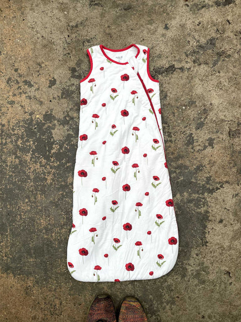 Cute Floral Baby Sleep Sack, Sz M